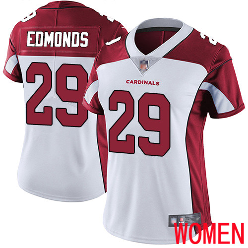 Arizona Cardinals Limited White Women Chase Edmonds Road Jersey NFL Football 29 Vapor Untouchable
